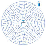 Labyrinthe Jai Soif - Pensez Bleu